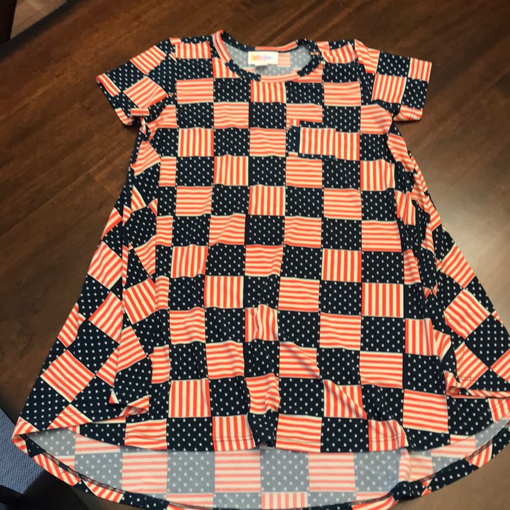 LulaRoe American Flag Dress